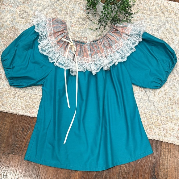 Pitchfork Brand western top - Picture 3 of 5